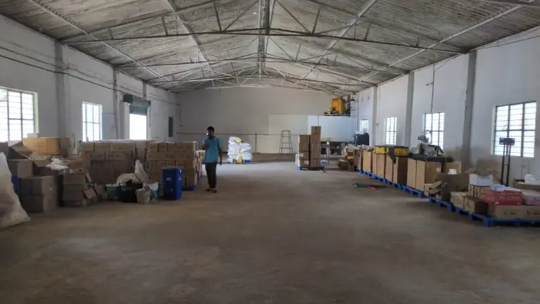 3,000 sqft warehouse in Bengaluru, Karnataka