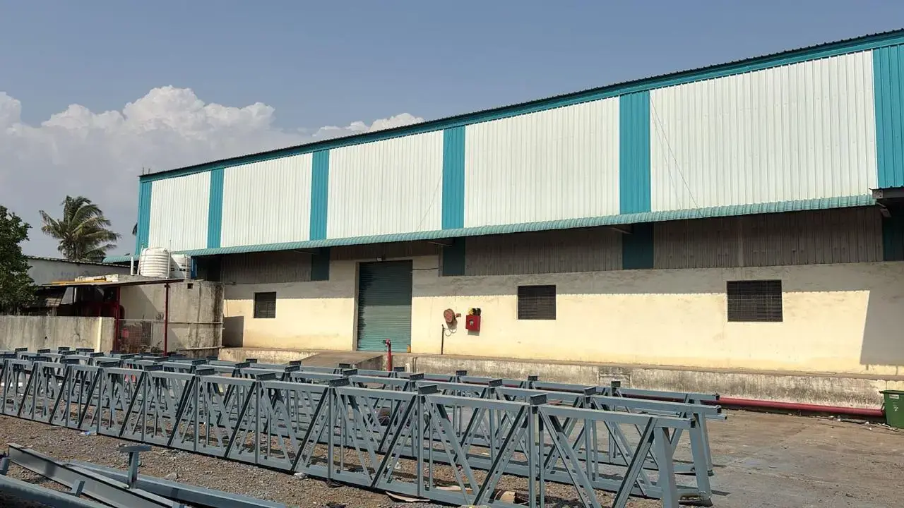 Warehouse exterior in Kuruli, Pune