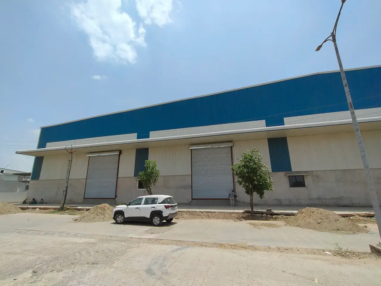 Warehouse exterior in Pirana, Ahmedabad